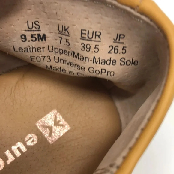 NEW Eureka Leather Universe GoPro Ballet Flats Bow Heart Size 9.5 - Picture 4 of 5